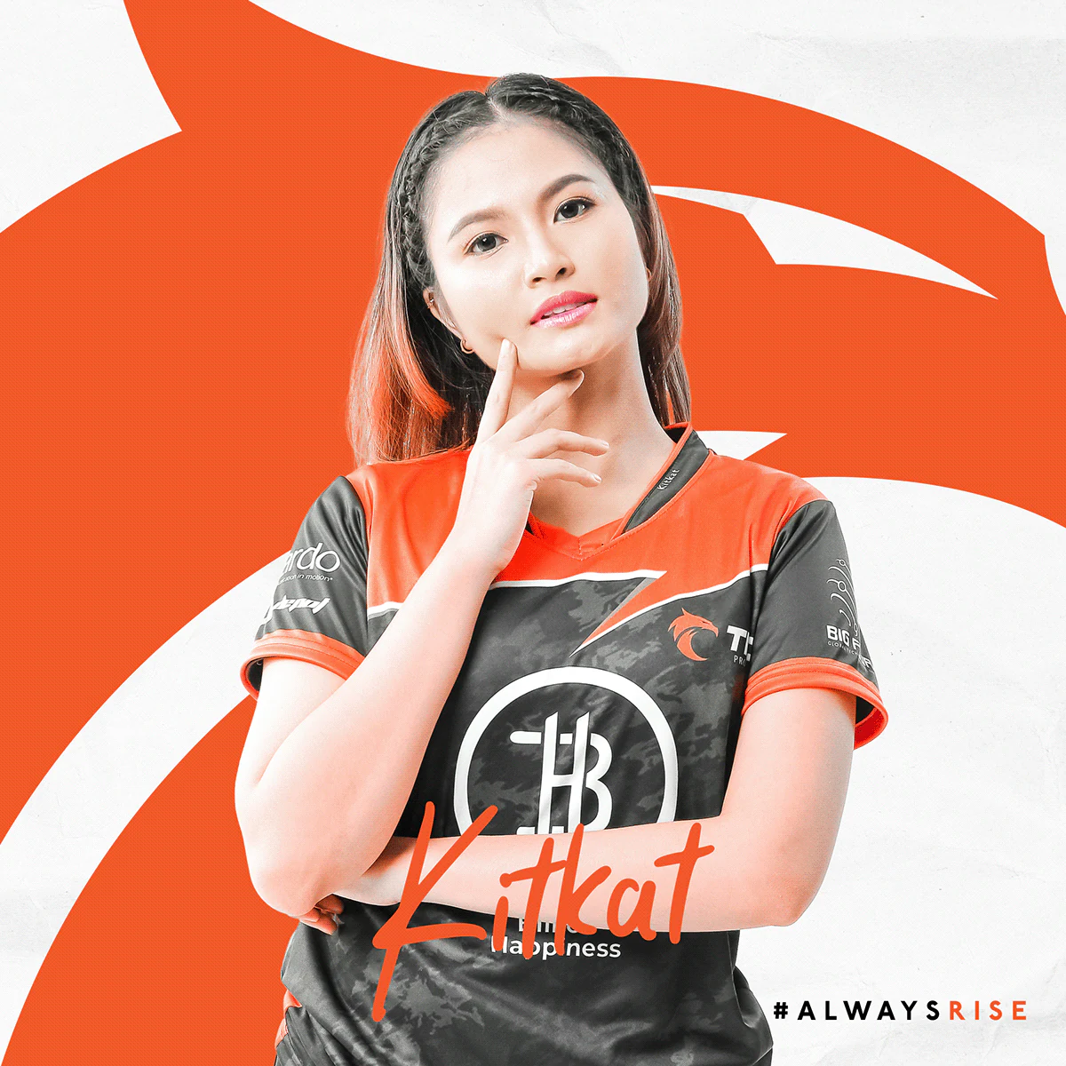 TNC streamer card: Kitkat Santos